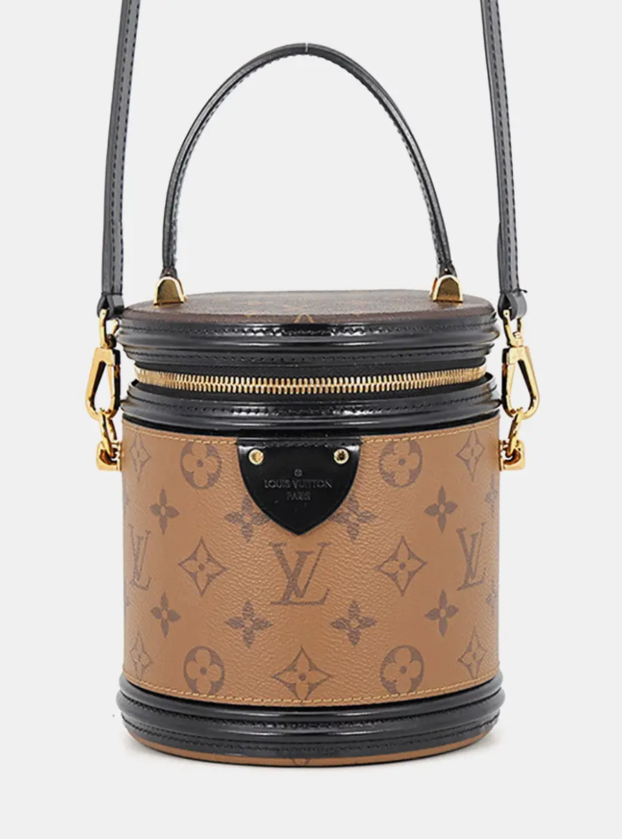 Louis Vuitton Cannes Noir Monogram Monogram Reverse Canvas