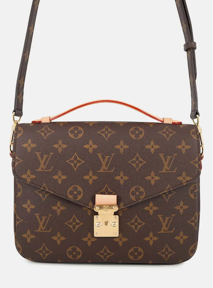 Louis Vuitton Pochette Metis Brown Monogram Size Mm