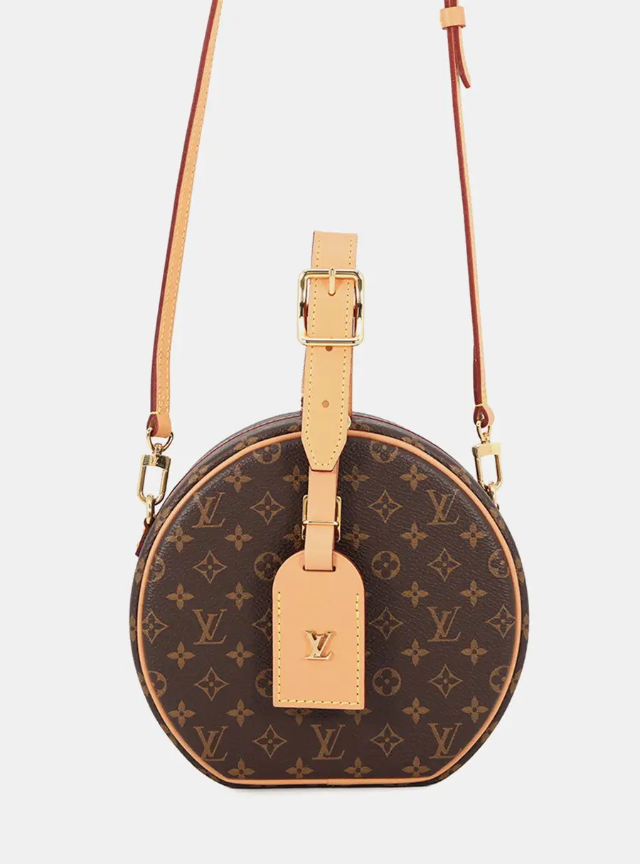 Louis Vuitton Petit Boite Chapeau Beige Monogram