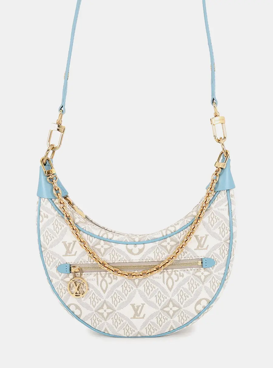 Louis Vuitton Since 1854 Loop Shoulder Bag Blue Monogram / Jacquard Since1854