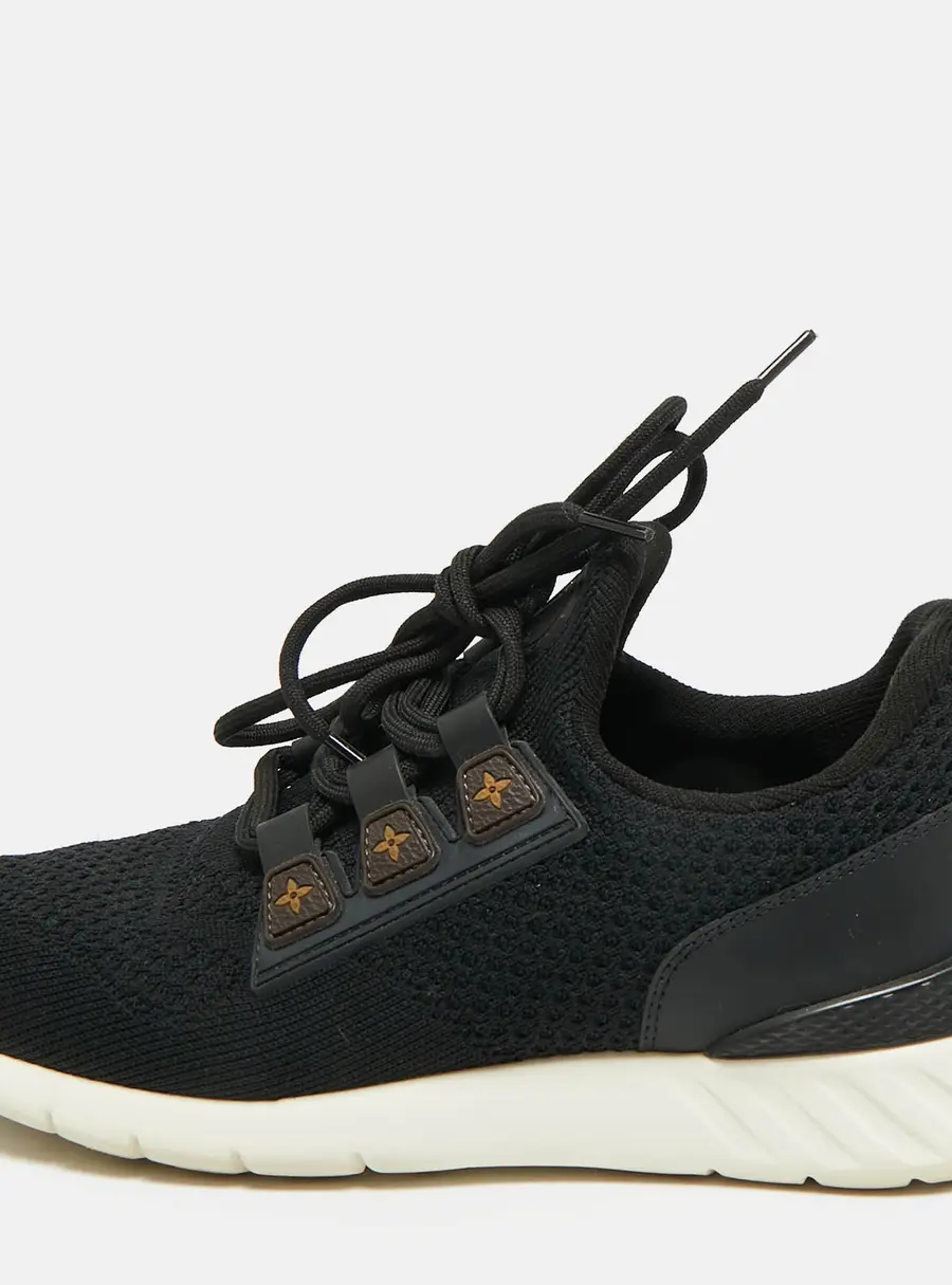 Louis Vuitton Aftergame Size 36.5 Multicolor Fabric and Leather Low Top Sneakers