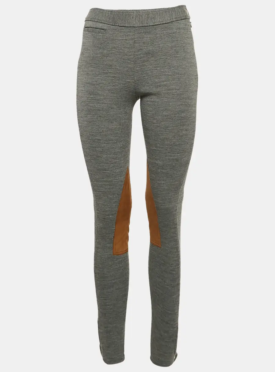 Polo Ralph Lauren Grey Wool Blend Jodhpur Trousers S