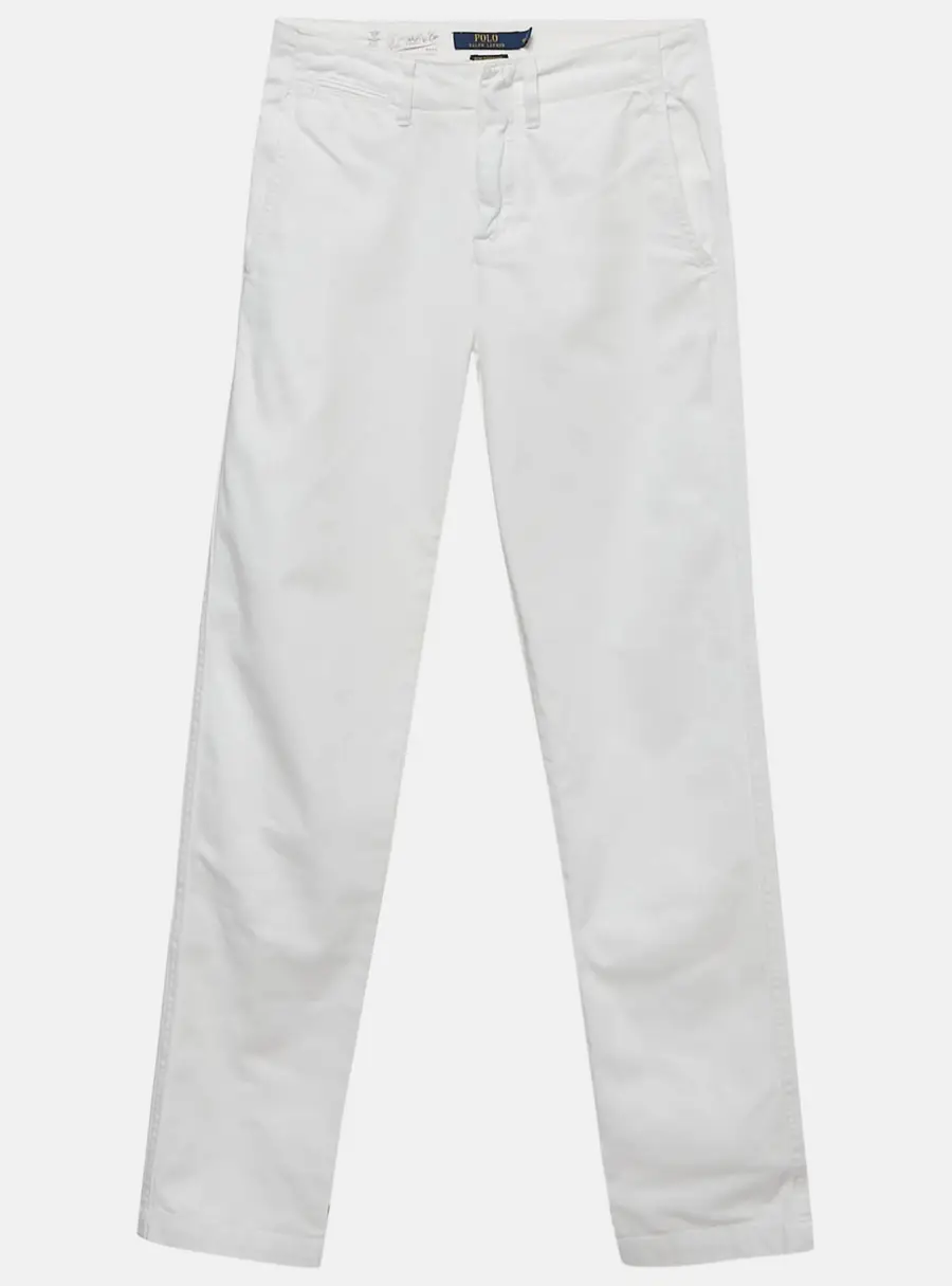 Polo Ralph Lauren White Denim Quin Boyfriend Jeans XS Waist 28"