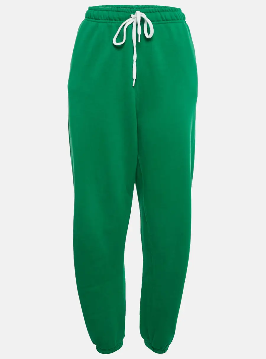 Polo Ralph Lauren Green Cotton Knit Sweatpants M