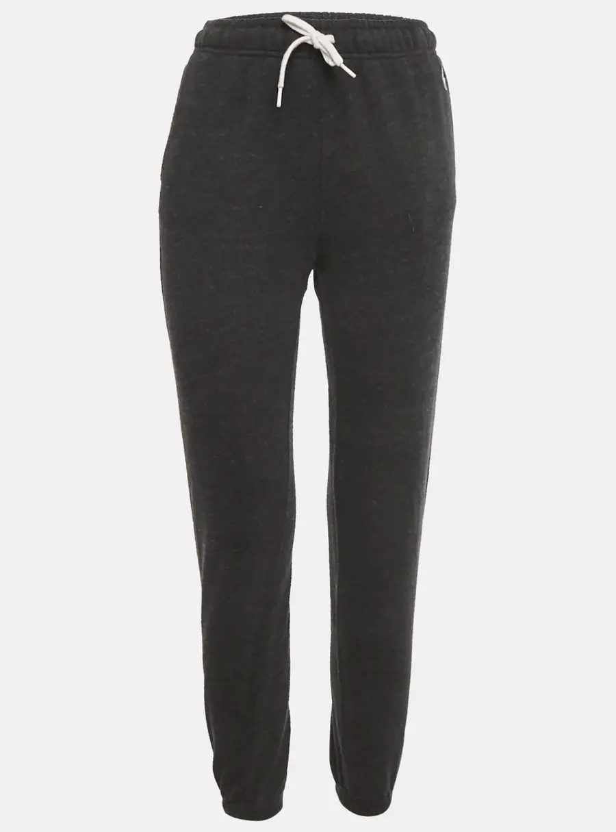 Polo Ralph Lauren Black Logo Embroidery Cotton Knit Joggers XXS