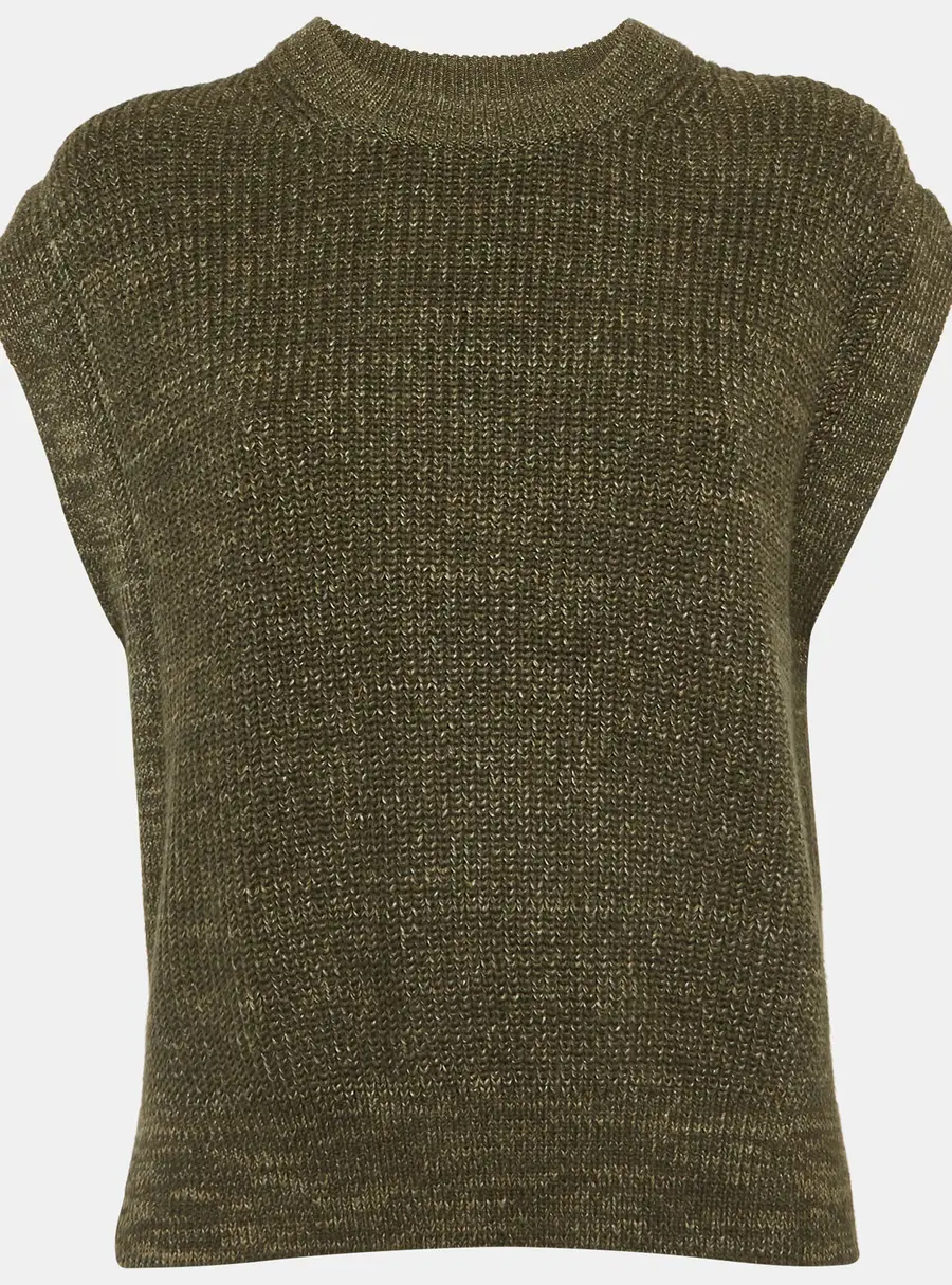 Polo Ralph Lauren Olive Green Rib Knit Dolman Jumper XS