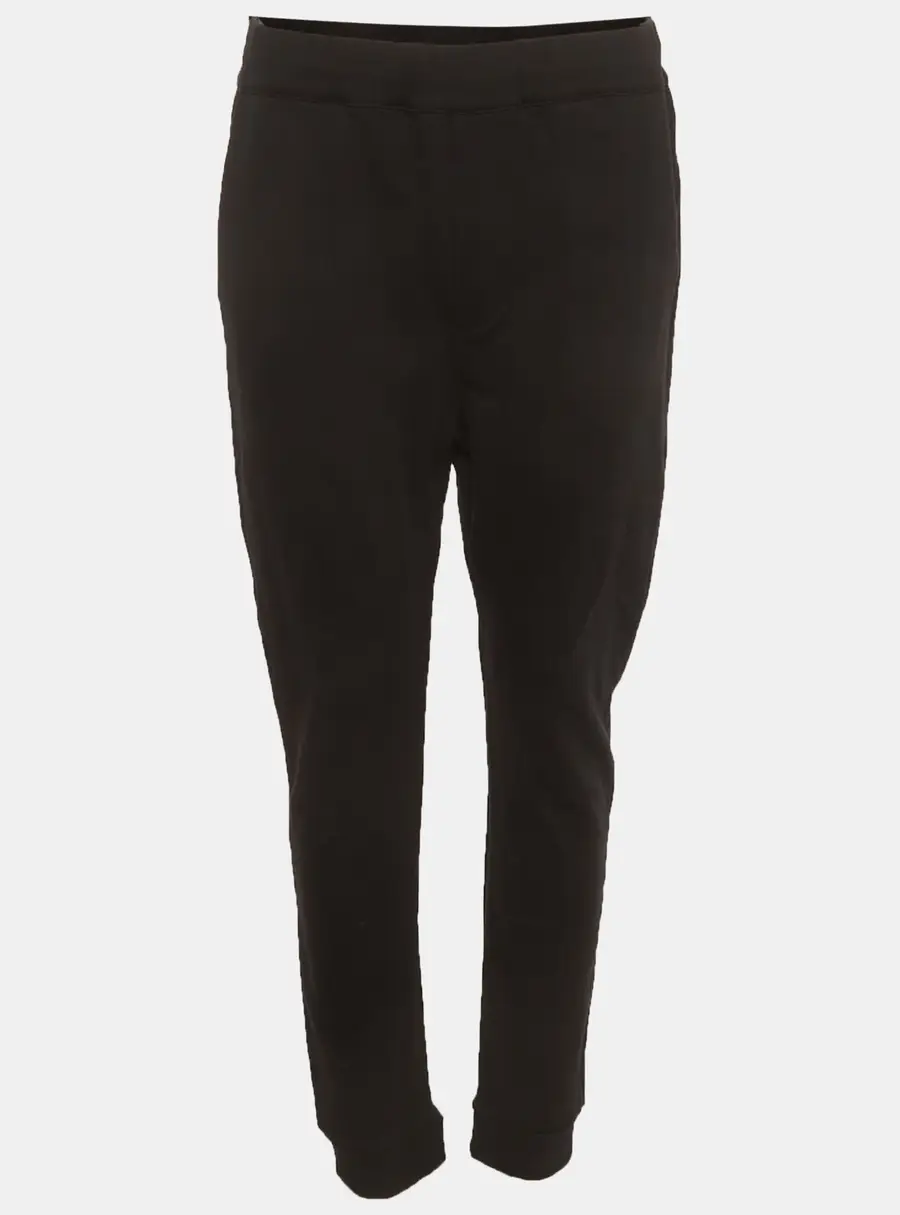 Prada Black Jersey Jogger Pants M