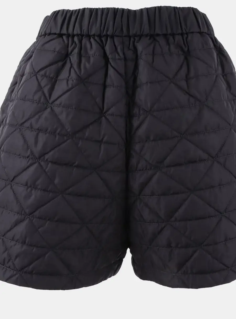 Prada Black Re-nylon Shorts Size S