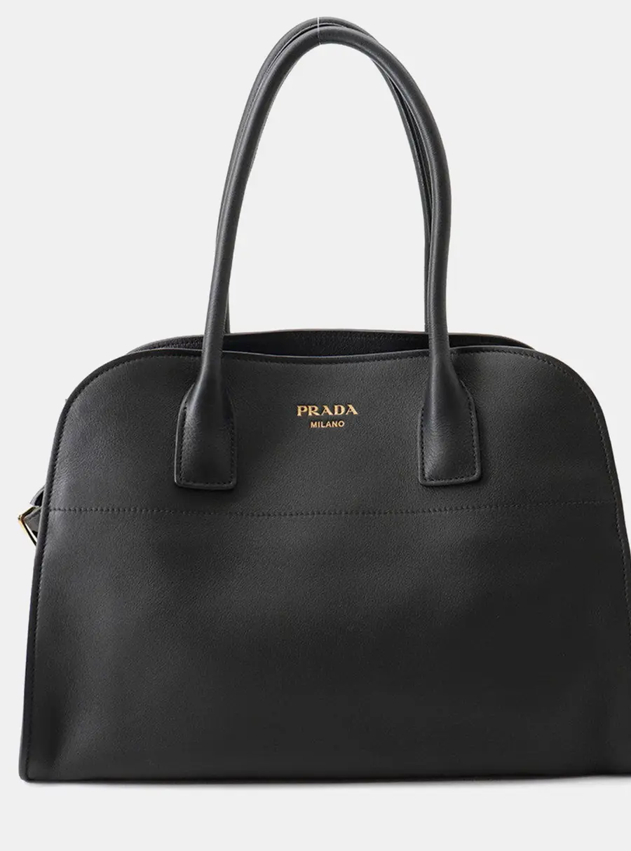 Prada Soft Grain Leather Tote Bag Soft Grain Leather