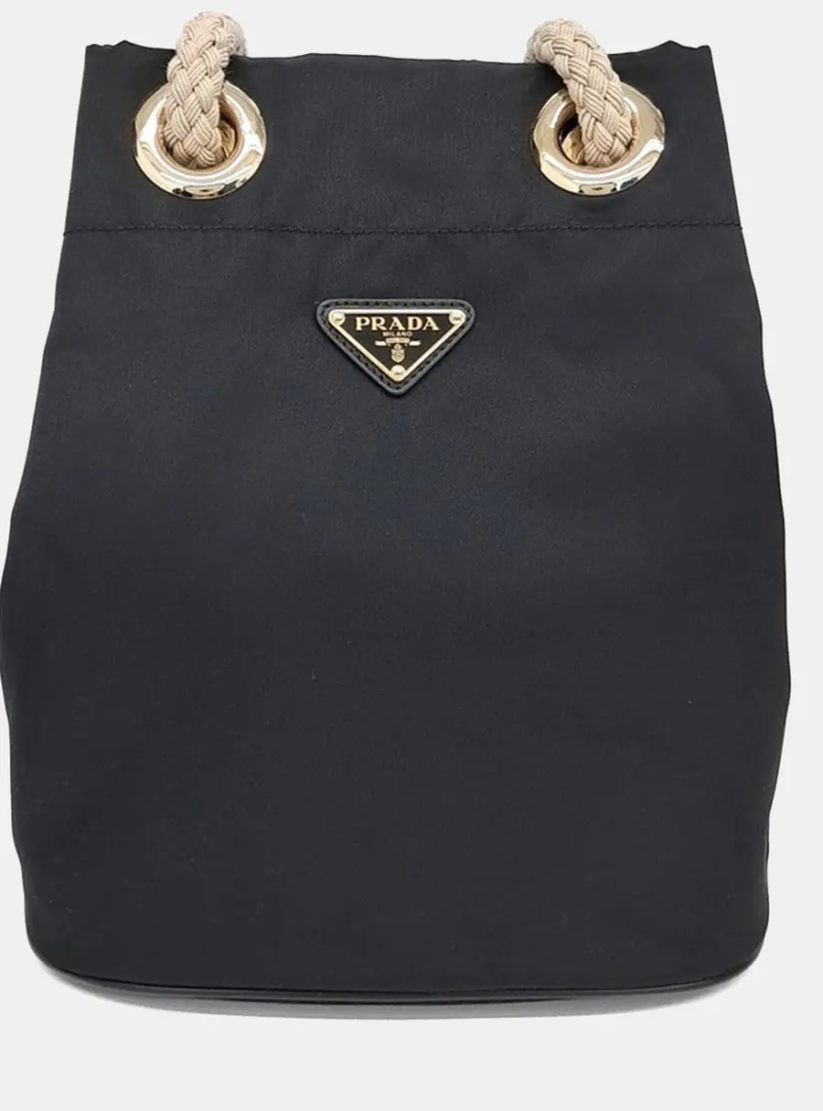 Prada Mariner Re-Nylon Bucket Bag Small