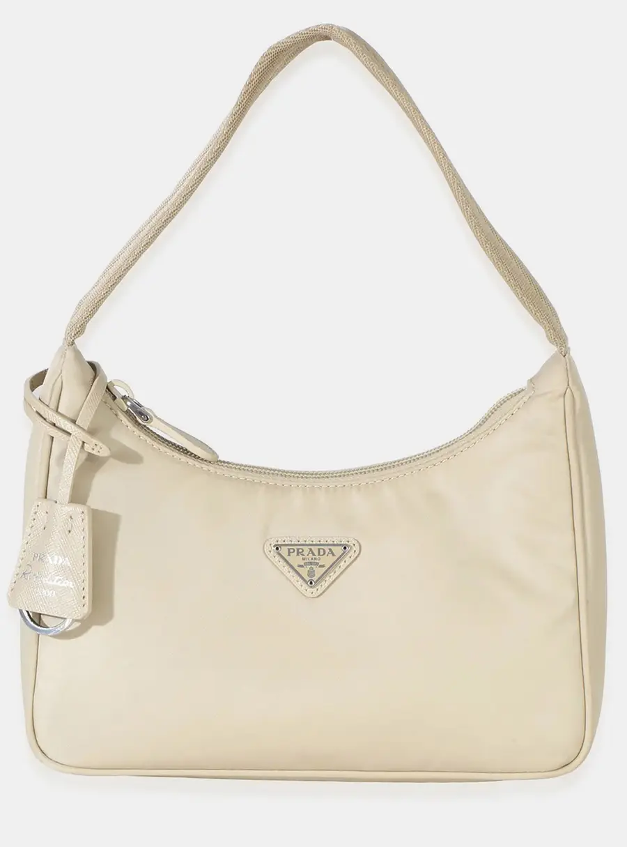 Prada Beige Re-Nylon Re-Edition 2000 Mini Bag
