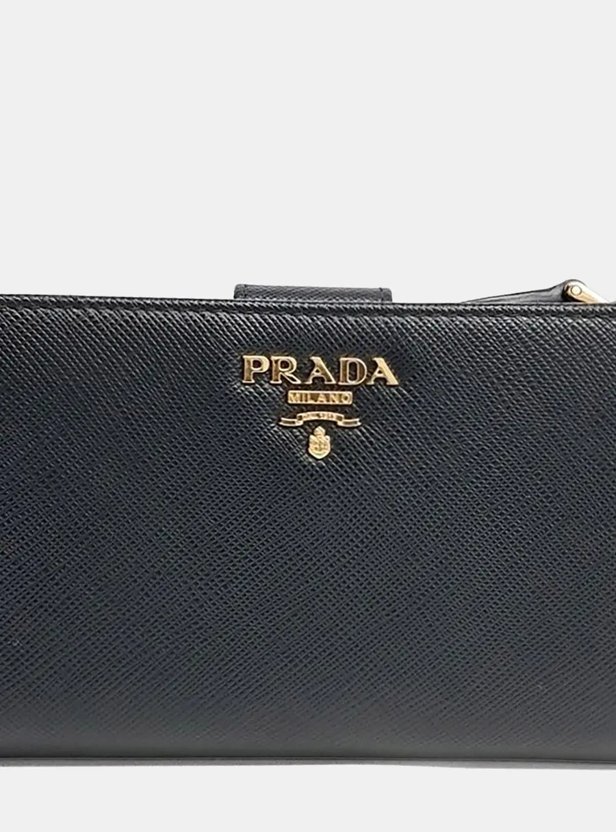 Prada Saffiano Medium Wallet (1ML225)