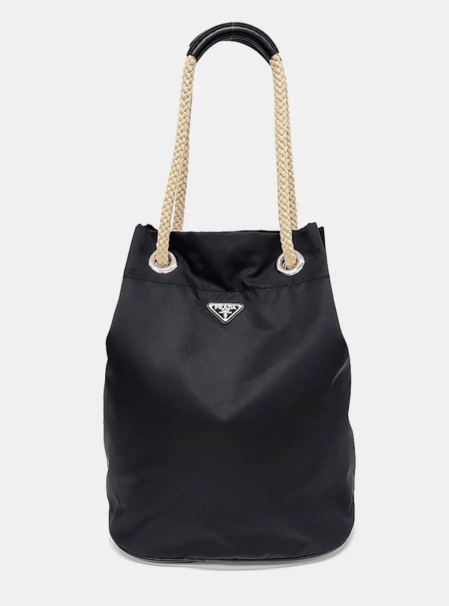 Prada Re-Ylon Mariner Black Bag
