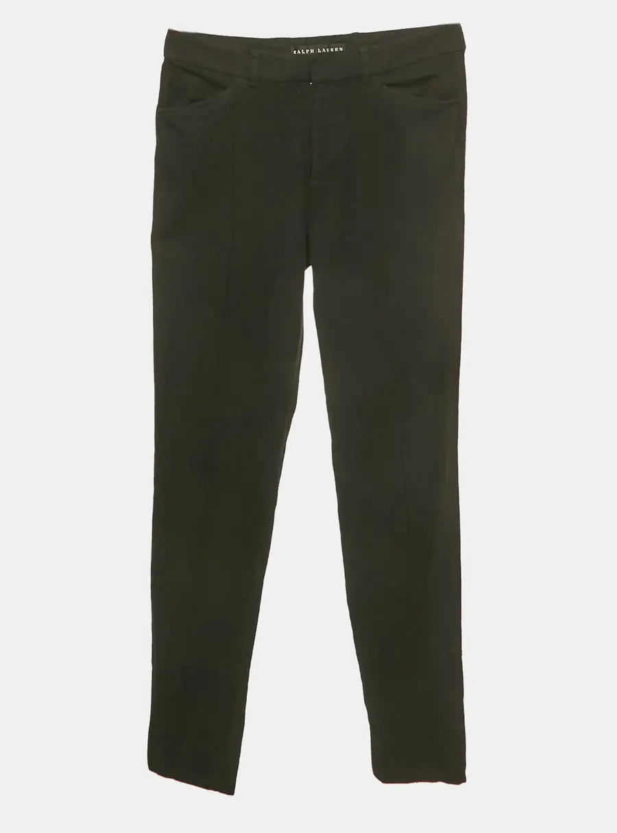 Ralph Lauren Black Wool Trousers S