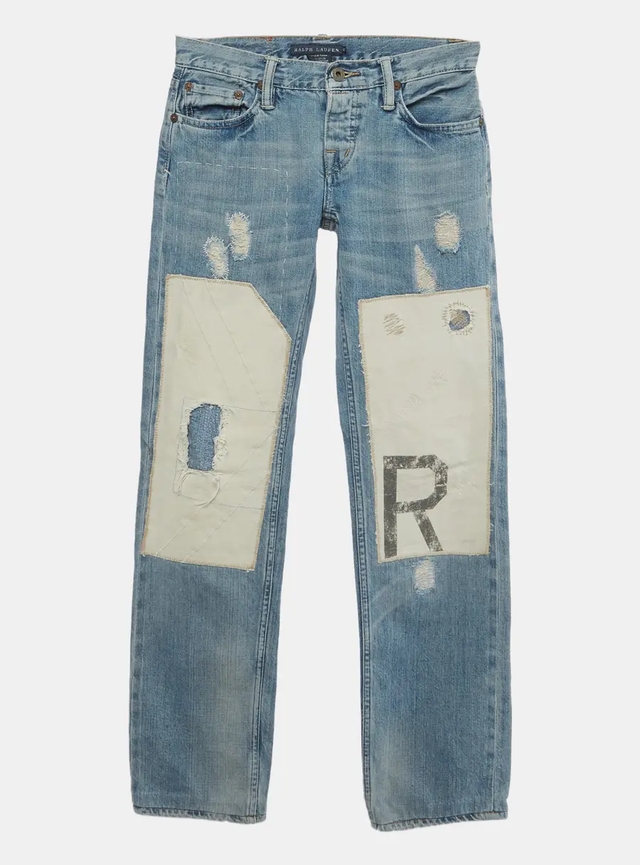 Ralph Lauren Blue Denim Thompson Jeans S/Waist 25"