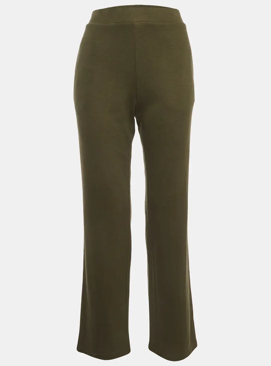 Lauren Ralph Lauren Green Cotton Knit Sweatpants S