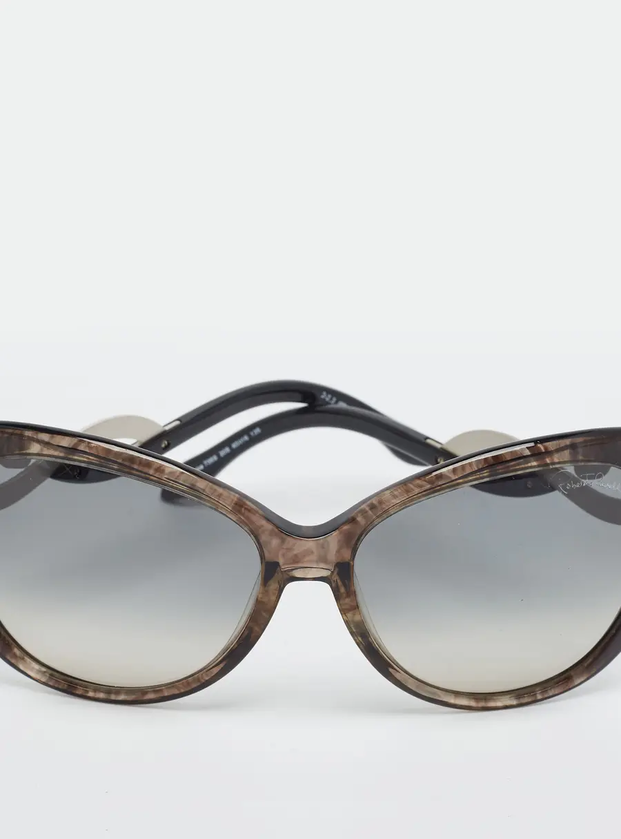 Roberto Cavalli Brown Gradient Kurumba 736S Cat Eye Sunglasses