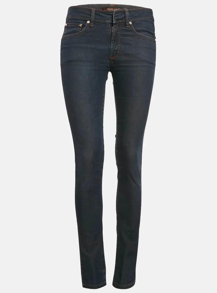 Roberto Cavalli Blue Denim Skinny Jeans S Waist 28"