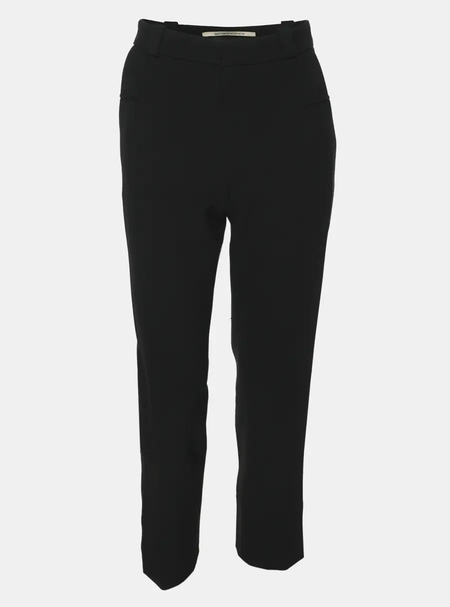 Roland Mouret Black Crepe Trousers S