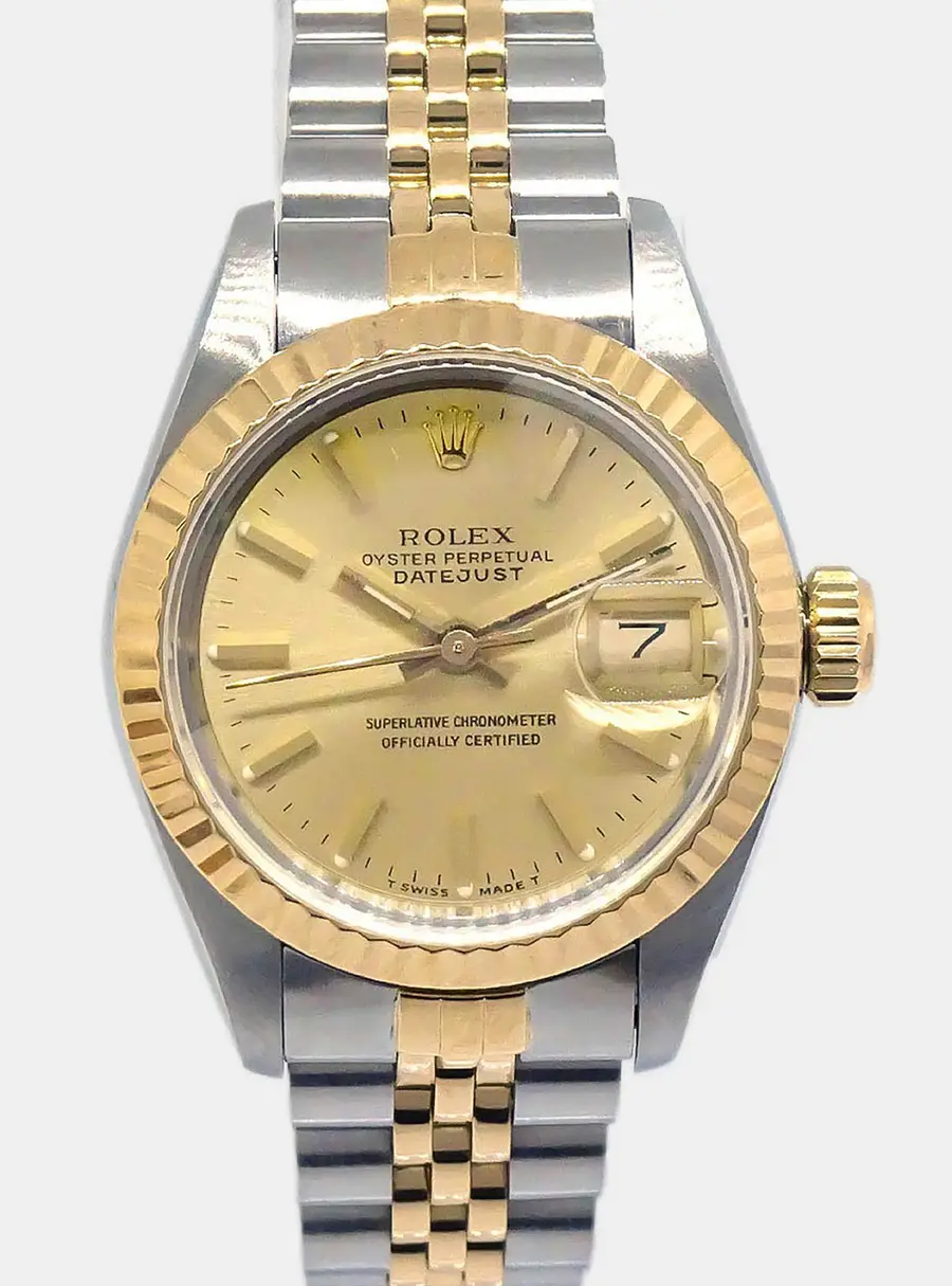 Rolex Datejust 69173 Gold 18K Yellow Gold, Stainless Steel Automatic Women's Wristwatch 26mm