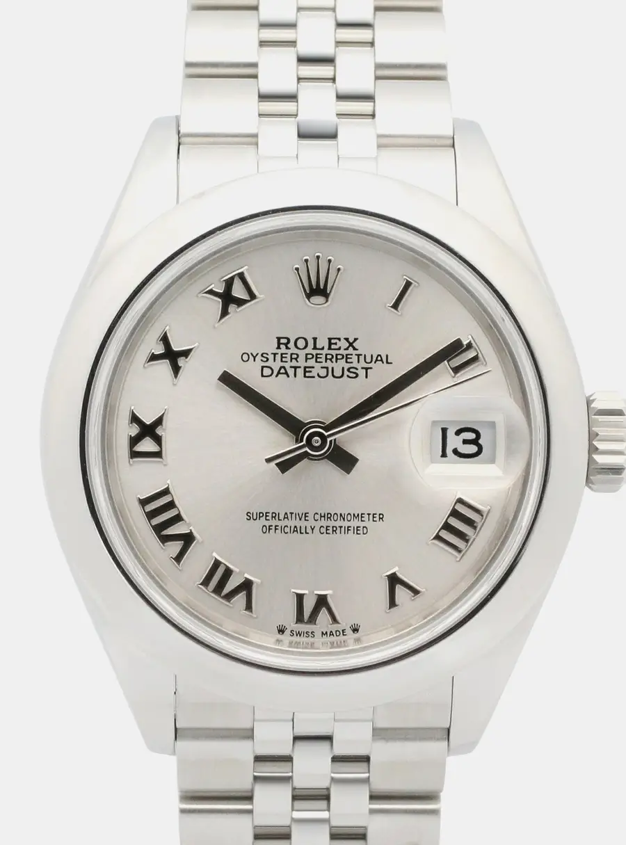 Rolex Lady Datejust 279160 Silver Stainless Steel Automatic Women's Watches 28mm