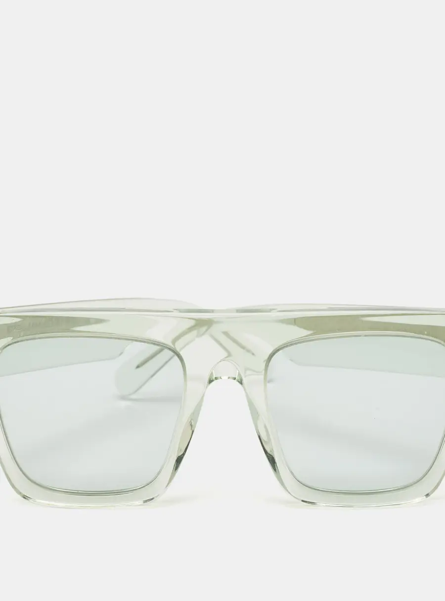 Stella McCartney Light Green SC0119S Square Sunglasses