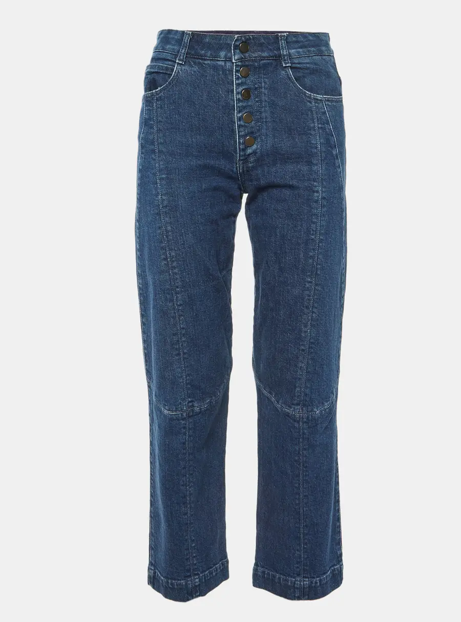 Stella McCartney Blue Denim Tapered Jeans S/Waist 28"