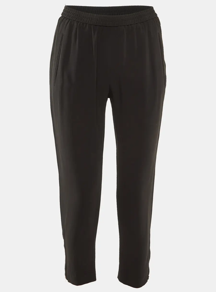 Stella McCartney Black Crepe Pants M