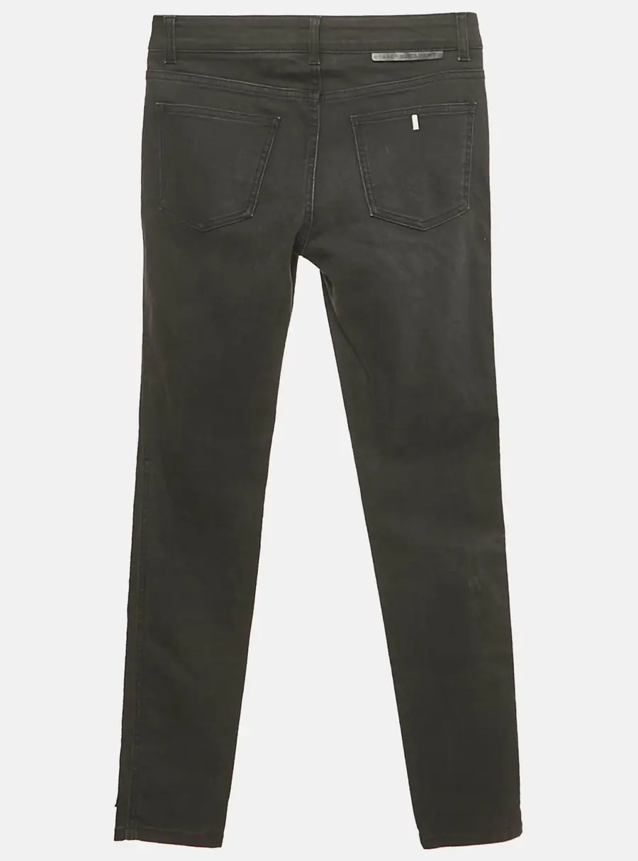 Stella McCartney Black Denim Decorated Detail Jeans S