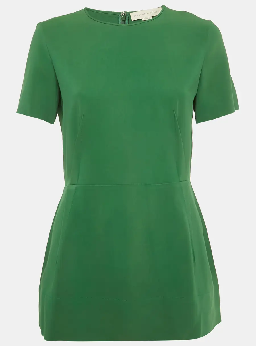 Stella McCartney Green Crepe Blouse M