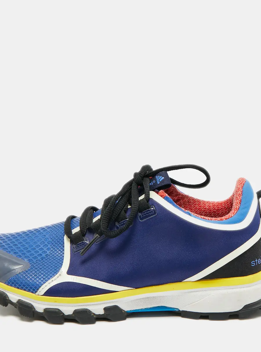 Adidas X Stella McCartney Ultraboost Size 37.5 Multicolor Fabric Lace Up Sneakers