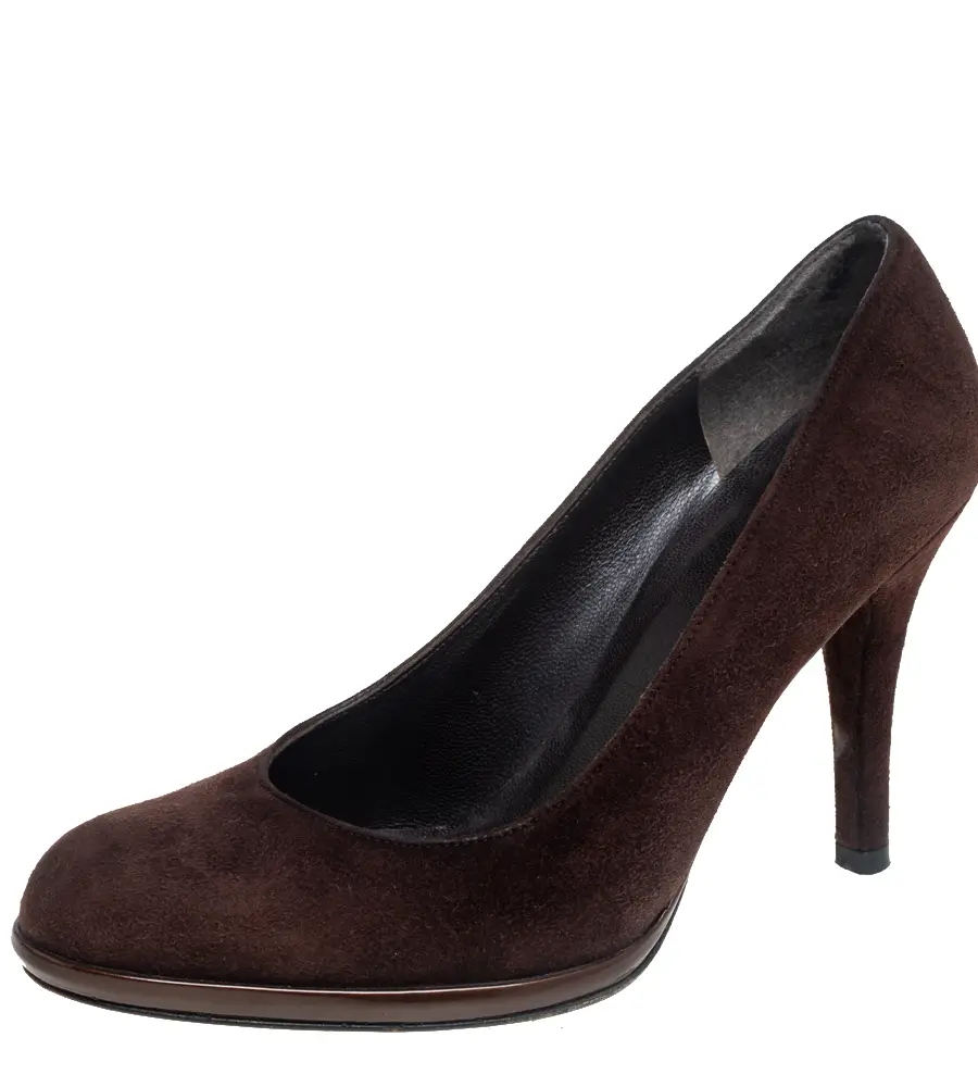 Stuart Weitzman Brown Suede Pumps Size 36.5