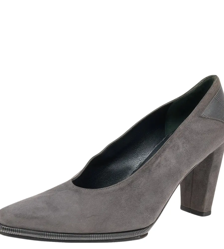 Stuart Weitzman Grey Suede Pumps Size 38.5