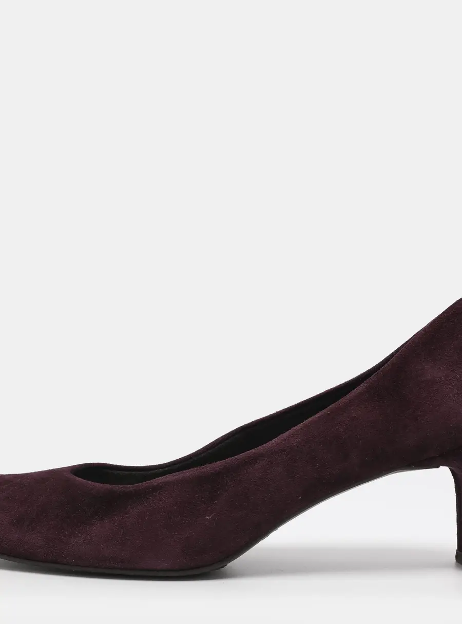 Stuart Weitzman Size 40.5 Purple Suede Pumps