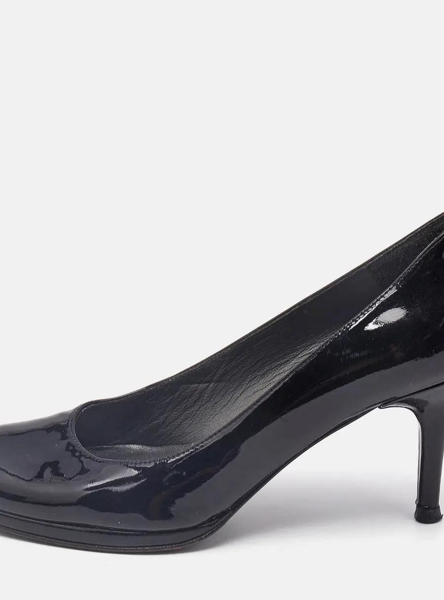 Stuart Weitzman Black Patent Leather Pumps Size 36.5