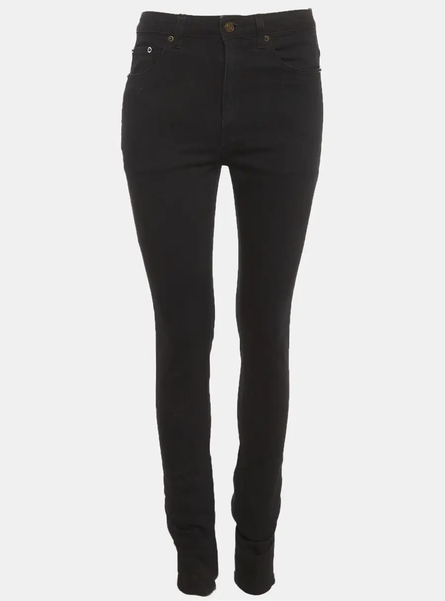 Saint Laurent Black Denim Regular Fit Jeans M/Waist 27"