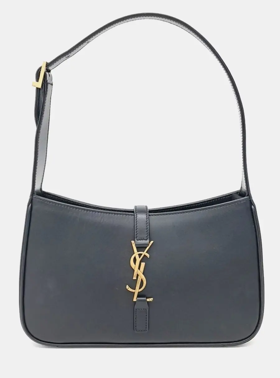 Saint Laurent Paris Black Leather Saint Laurent Sac Hobo Bag