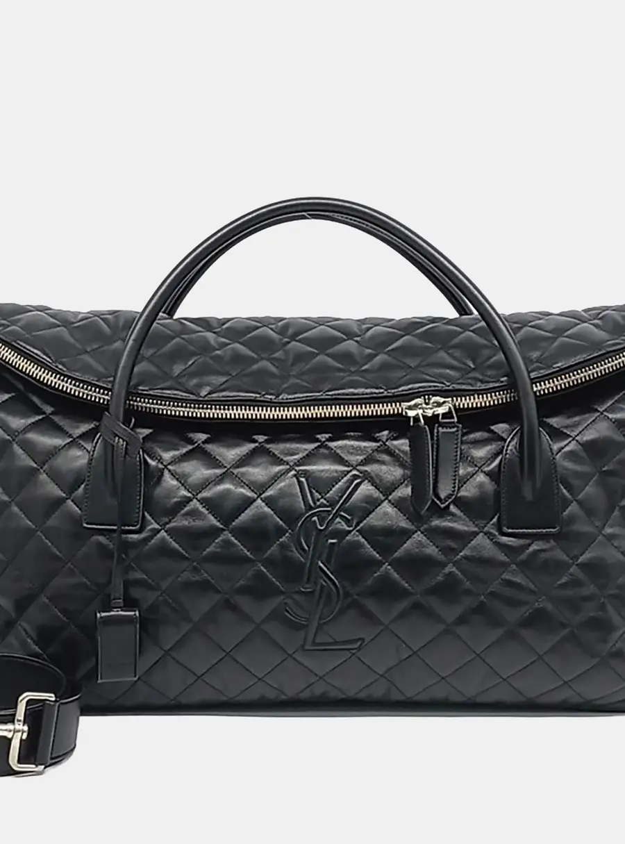 Saint Laurent Paris Multicolor Leather Giant Travel Bag (736009)