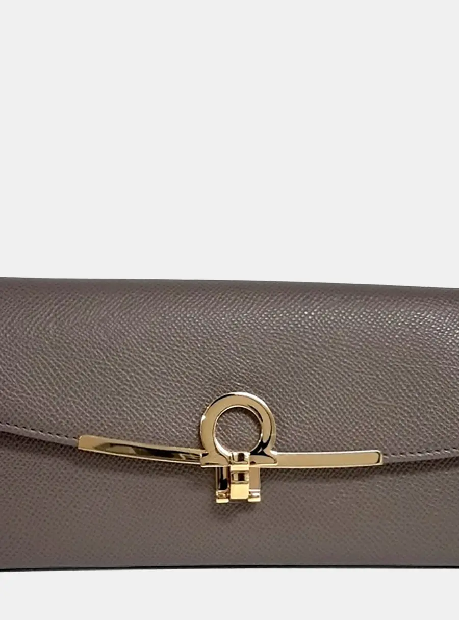Ferragamo Gancini long wallet