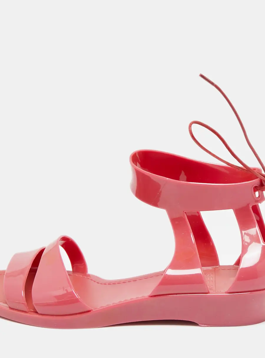 See by Chloe Size 36 Pink Jelly Flat Sandals