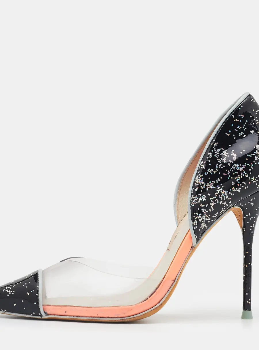 Sophia Webster Multicolor Patent Leather And PVC Jessica Pumps Size 36