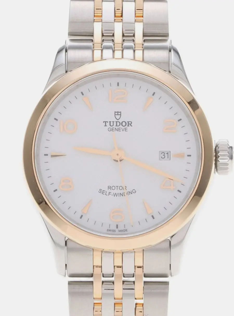 Tudor 1926 91351 Automatic Rose Gold Stainless Steel Women's Wristwatch 28 mm