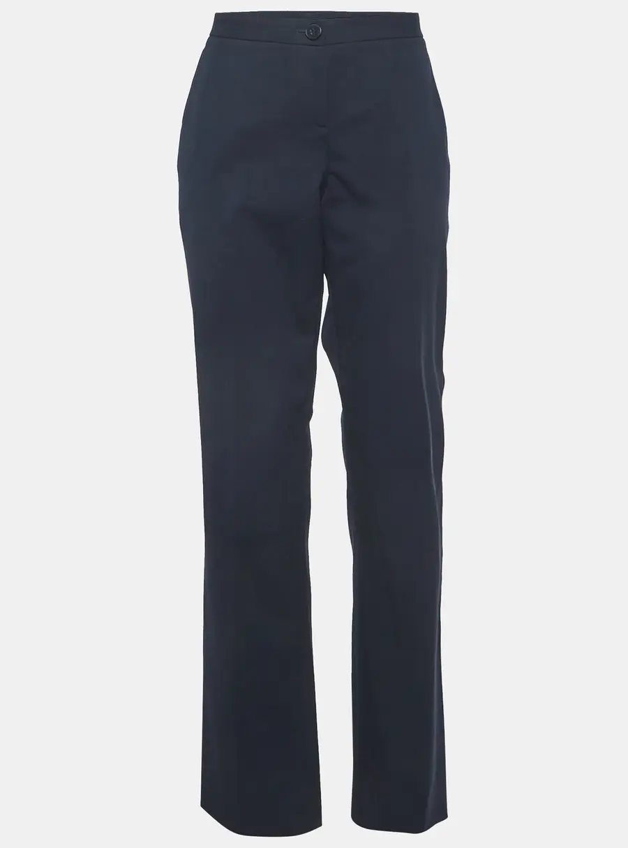 Theory Blue Stretch Gabardine Trousers L