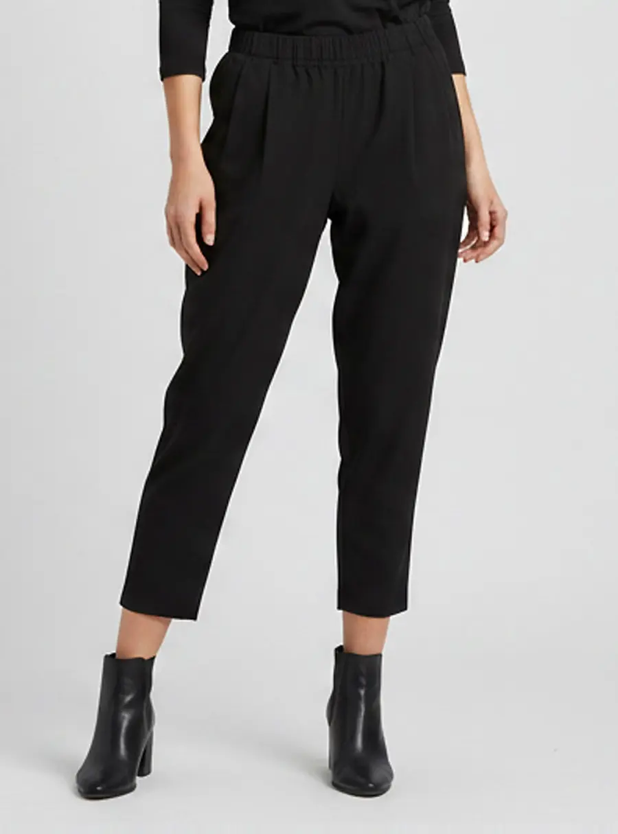 Theory Black Wool Blend Formal Pants S
