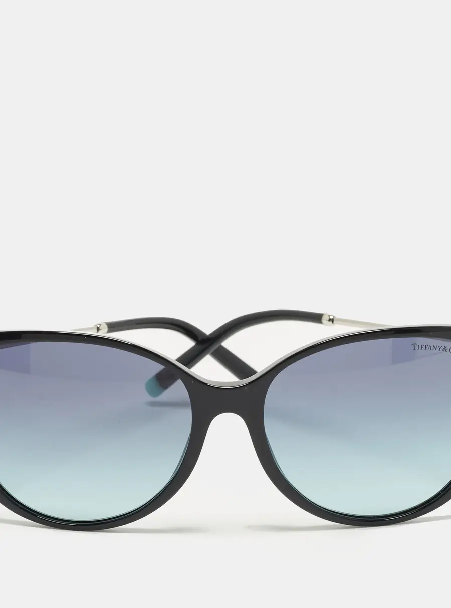 Tiffany & Co. Black/Blue Gradient TF 4178 Cat Eye Sunglasses