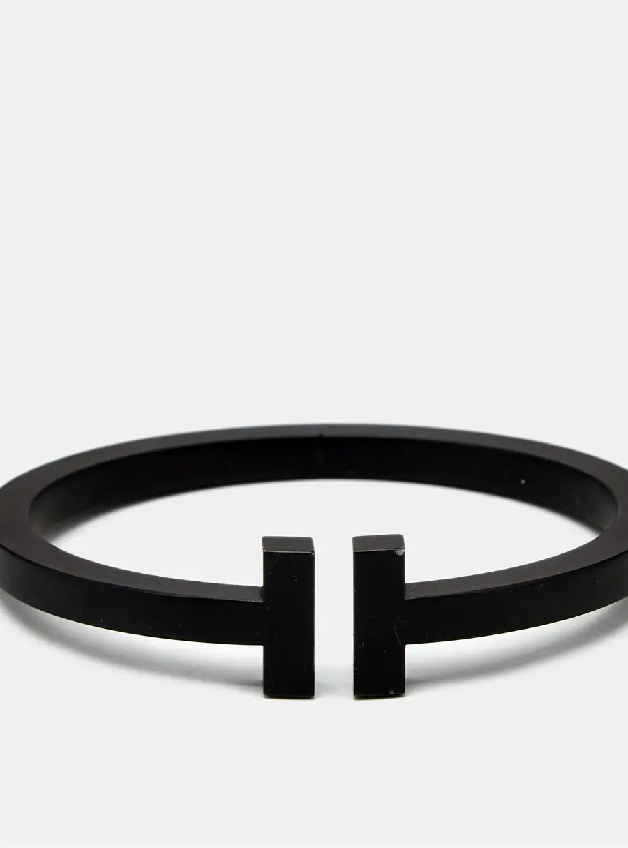 Tiffany & Co. T Square Black PVD Coated Stainless Steel Bracelet