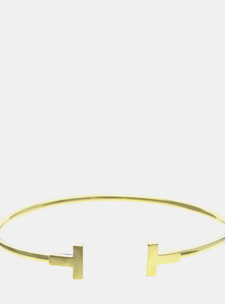 Tiffany & Co. Tiffany T 18k Yellow Gold Bracelet