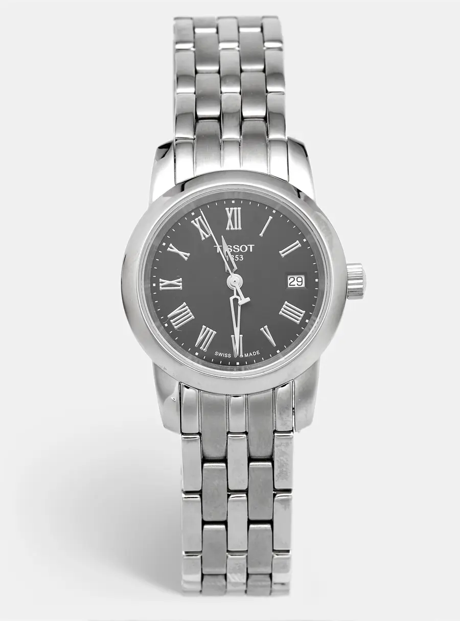 Tissot Classic Dream T033.210.11.053.00 Black Dial Stainless Steel Women's Wristwatch 28 mm