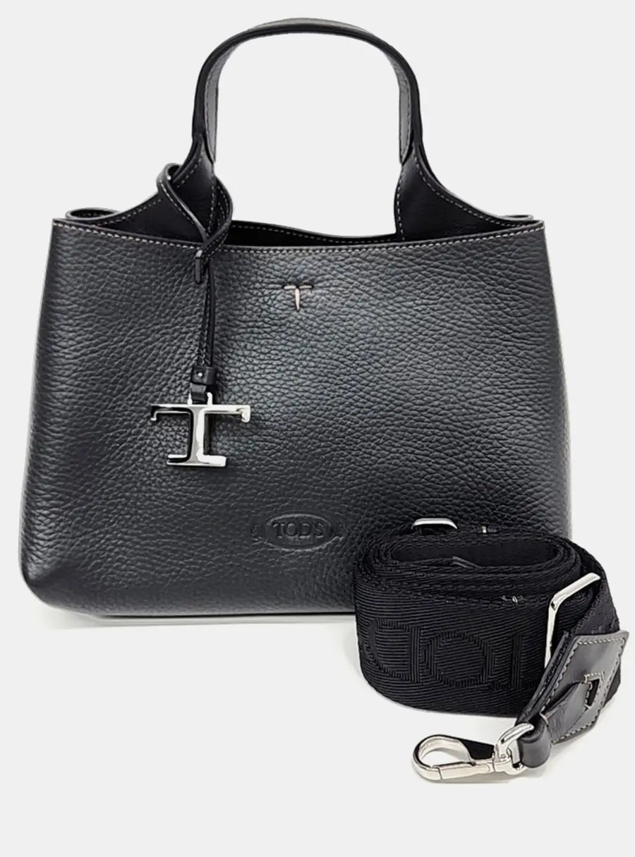 Tod's Timeless Black Leather Micro Bag