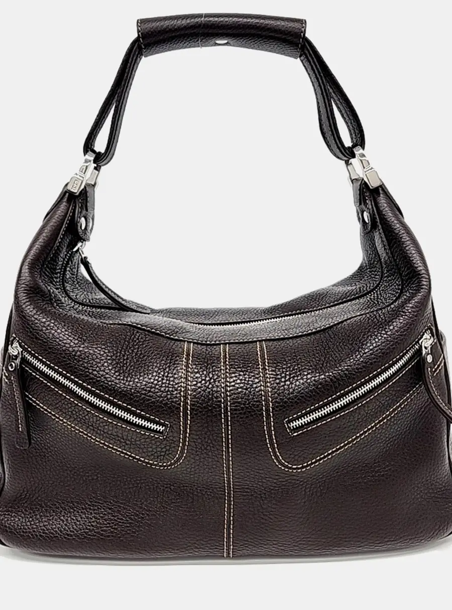 Tod's Brown Leather shoulder bag